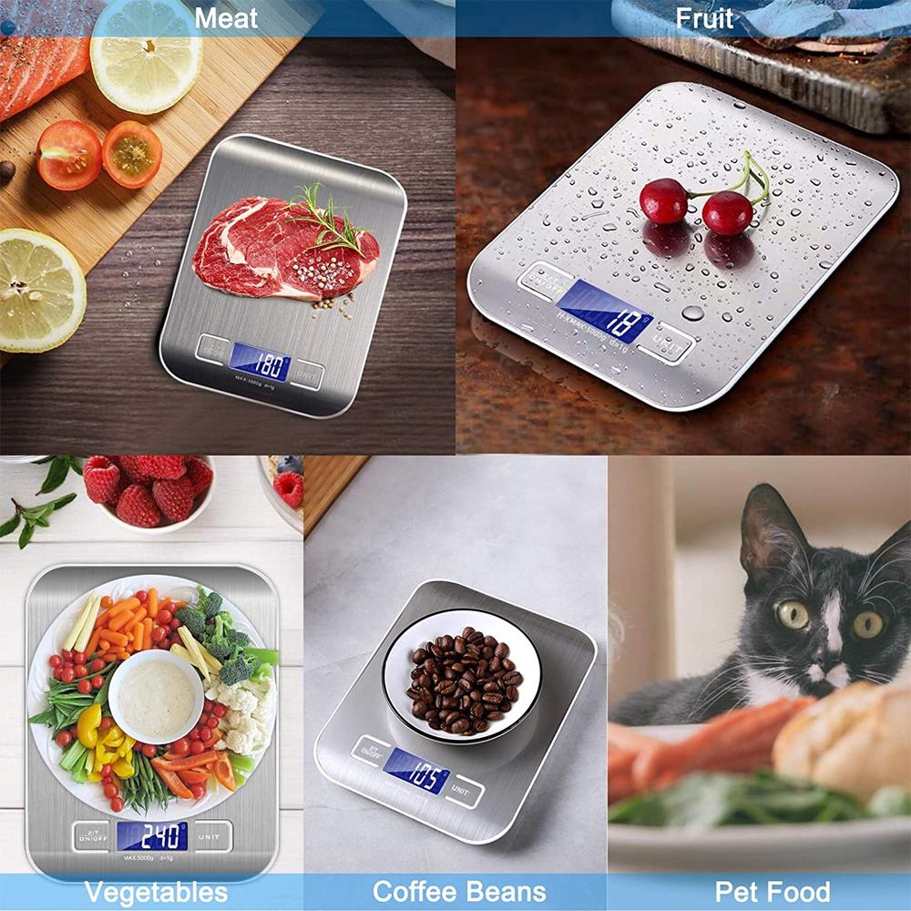 Food Scales for Kitchen Cooking Digital Kichen Scale for Baking - Taplike