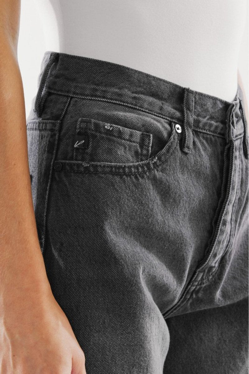 Kancan High Waist Distressed Knee Jeans | TLU214 - TapLike