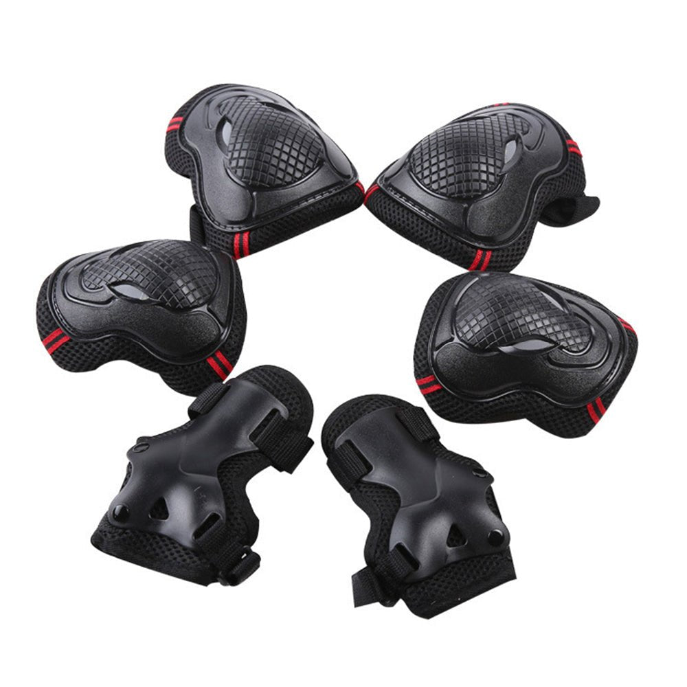 Knee Elbow Pads Wrist Guards Protective Gear Set for Child Multi-Sport - Taplike