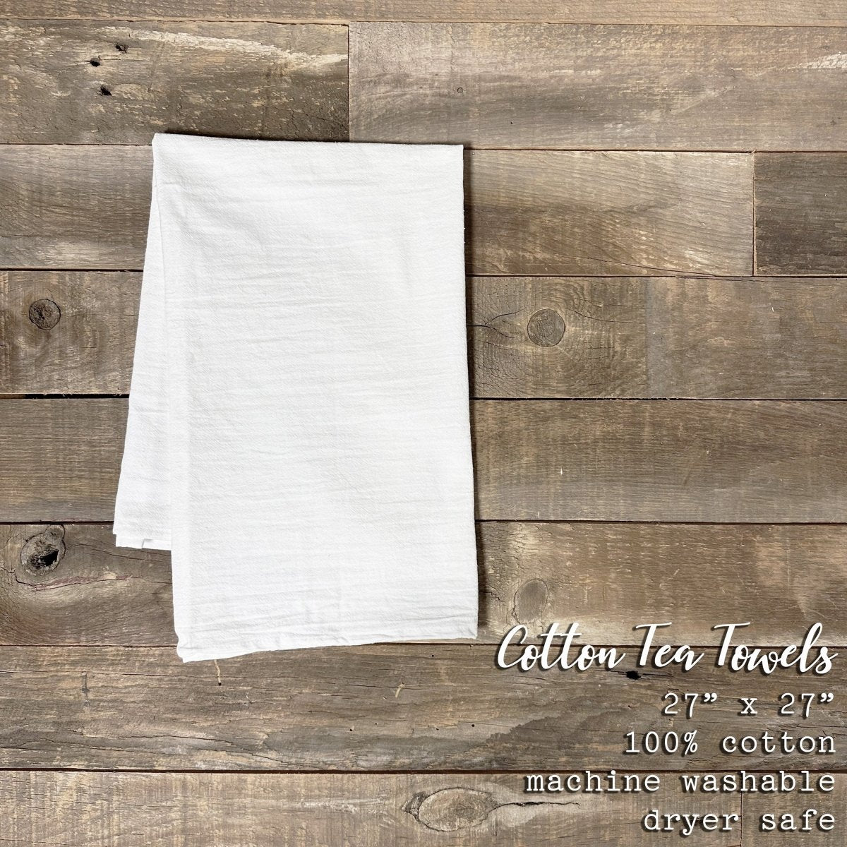 Love Is Patient - Cotton Tea Towel - Taplike