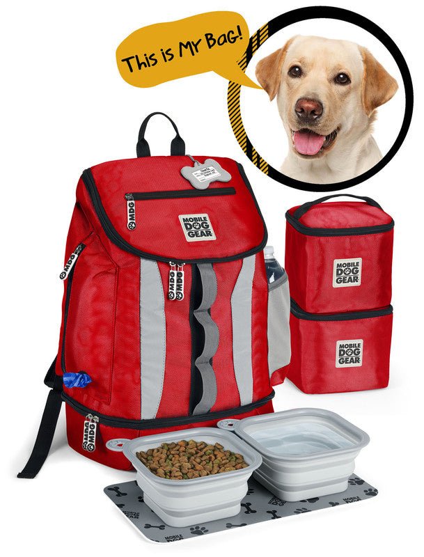 Mobile Dog Gear Drop Bottom Week Away® Backpack - Taplike