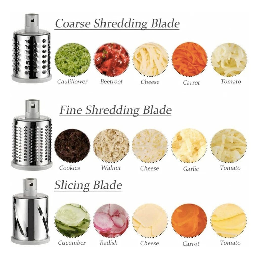 Multi-functional Stainless Steel Kitchen Slicer Grater Kit - Taplike
