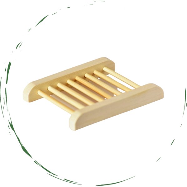 Natural Bamboo Soap Bar Dish - Taplike