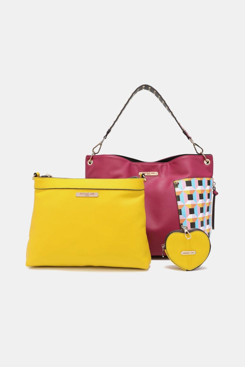 Nicole Lee USA Quihn 3-Piece Handbag Set - Taplike