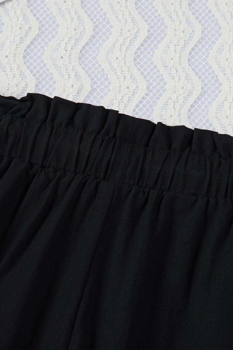 Paperbag Drawstring Waist Shorts X - Taplike