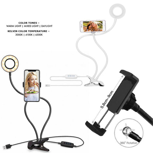 Personal Live Stream Ring Light Kit - Taplike