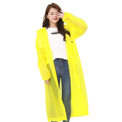Raincoat Outdoor Rain Coat Adult Long Section EVA Thick Rainwear - Taplike