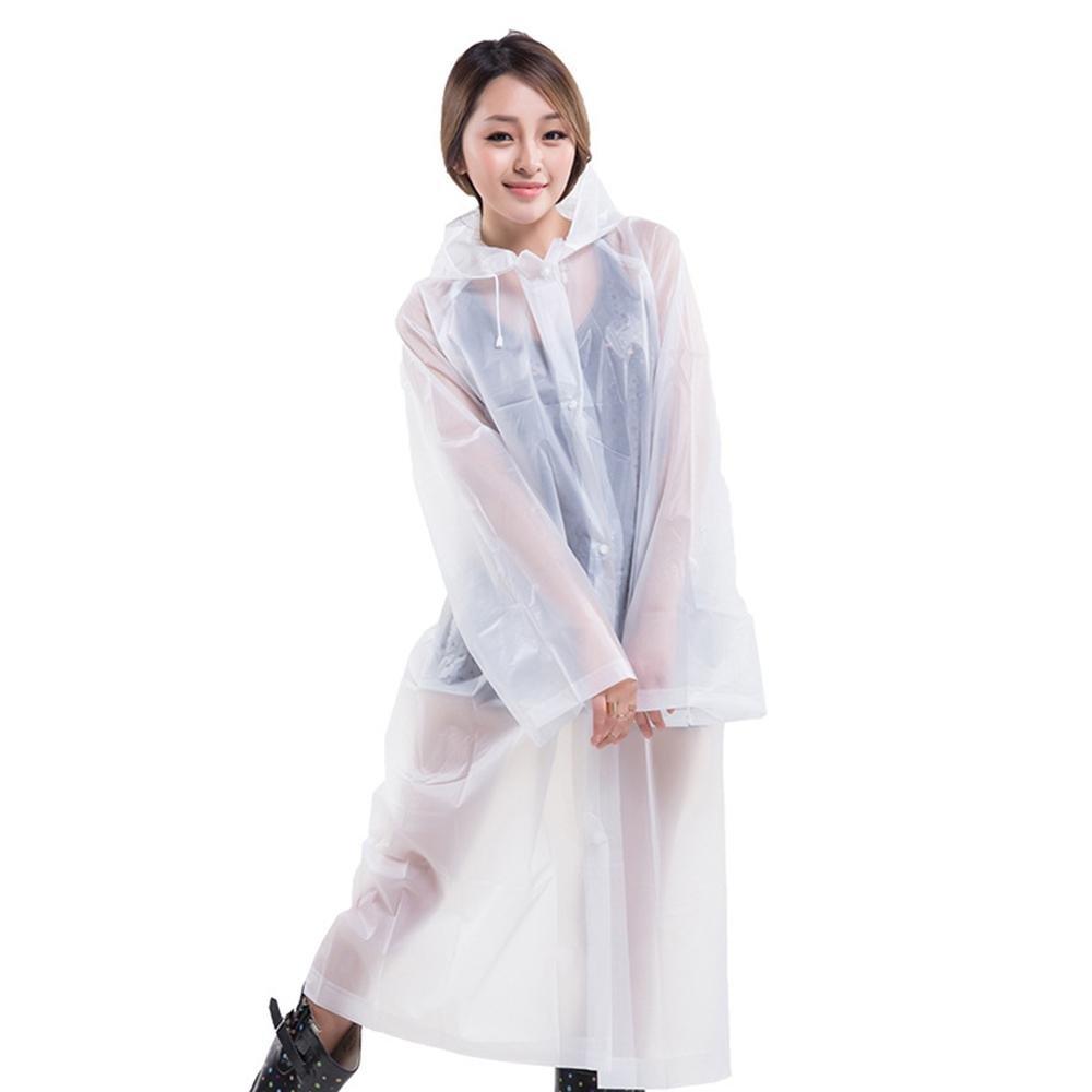 Raincoat Outdoor Rain Coat Adult Long Section EVA Thick Rainwear - Taplike