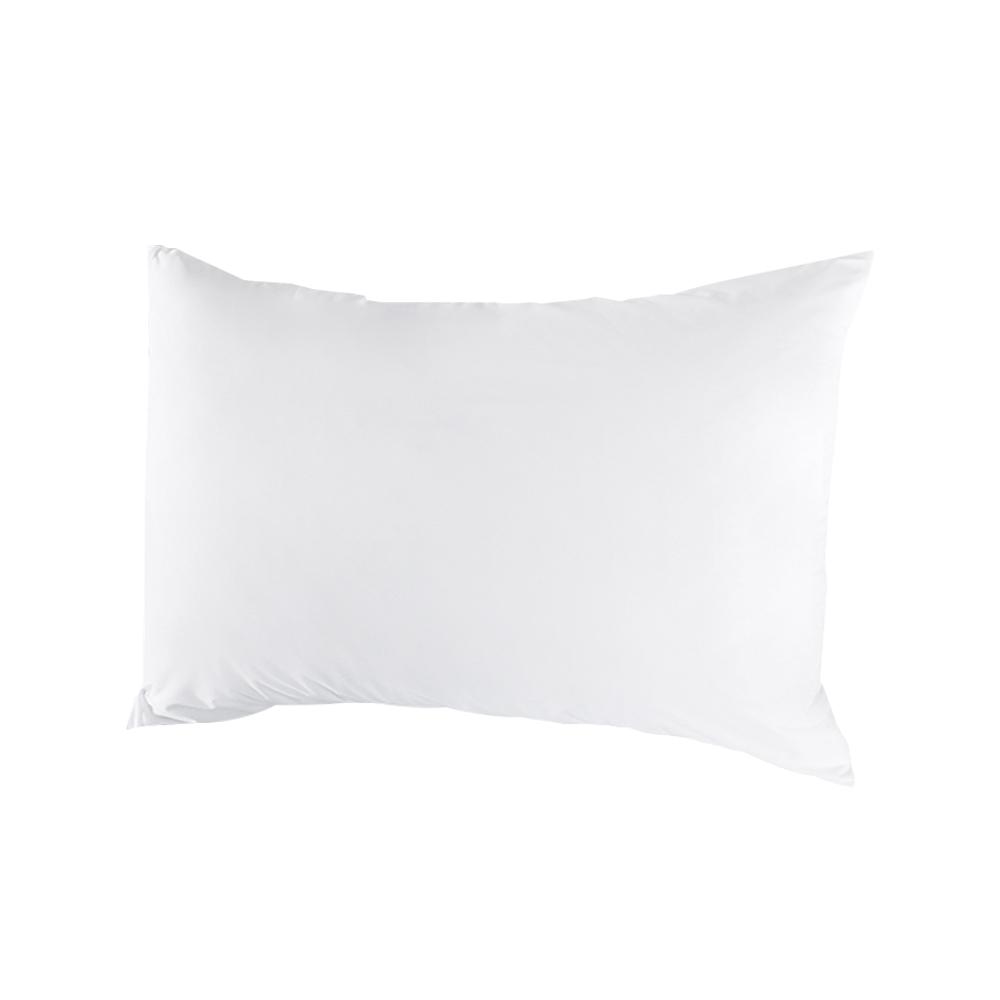 White waterproof pillowcase with zipper and soft knitted fabric SP - Taplike