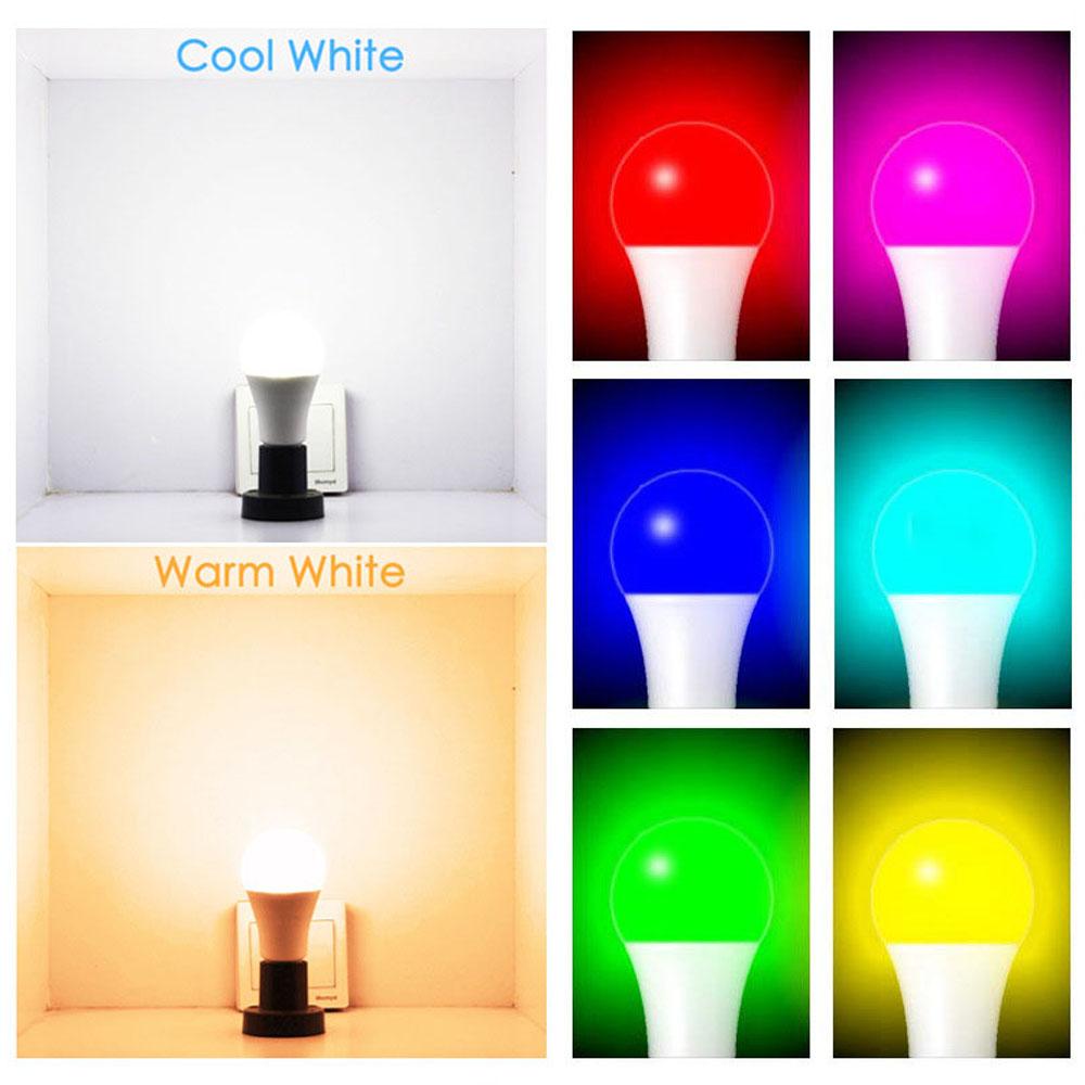 WiFi Smart LED Light Bulb Multicolored Color Changing Lights SP - Taplike